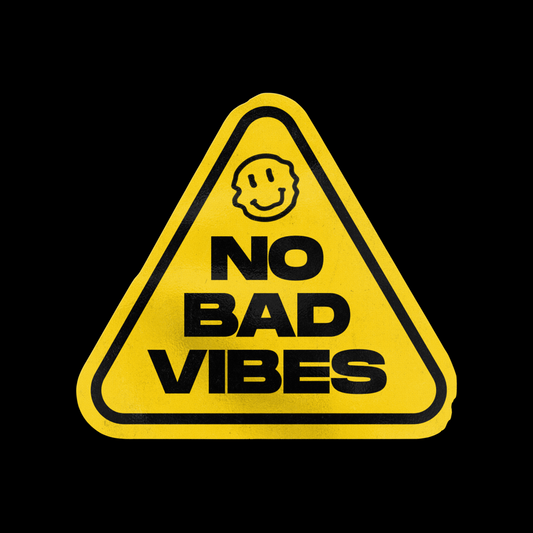 STICKER - NO BAD VIBES