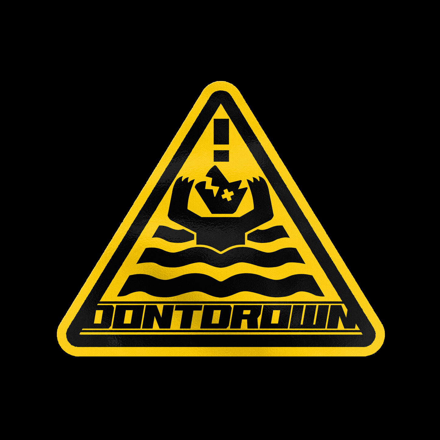 STICKER - DON'T DROWN LOGO