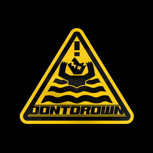 STICKER - DON'T DROWN LOGO
