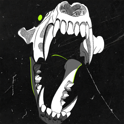 PRINT - SKULL MAW