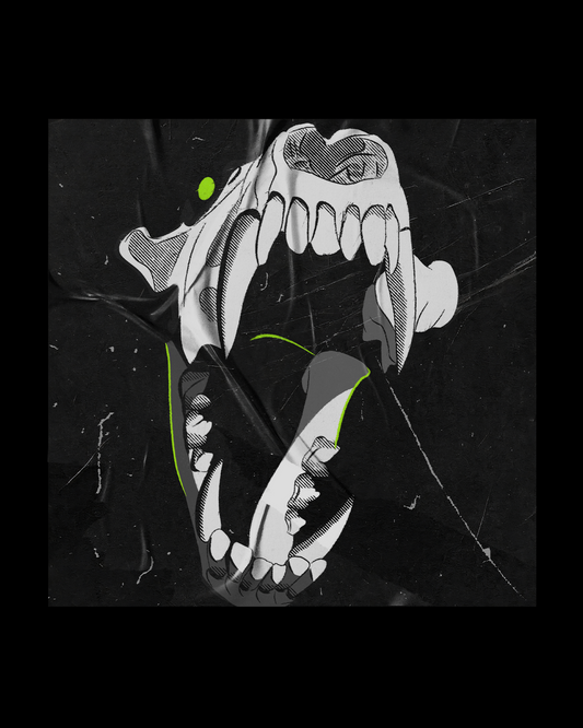 PRINT - SKULL MAW